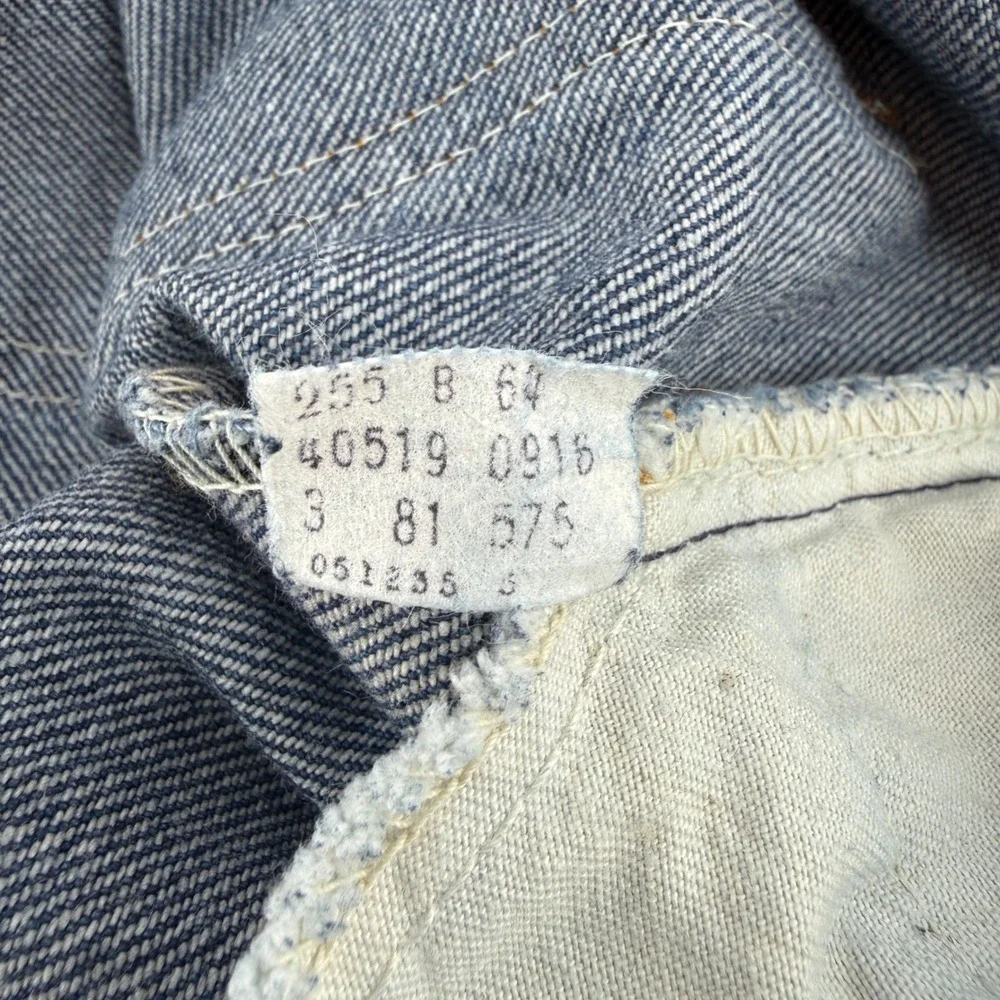 Vintage Levis 519 Orange Tab Jeans Mens 32x32 Made in USA Blue Denim‎ 40519-0916